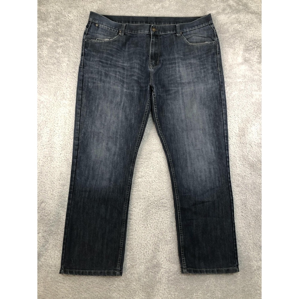 PD&C Jeans Men's 44x31 (Tag 44x32) Blue Straight *Flaw